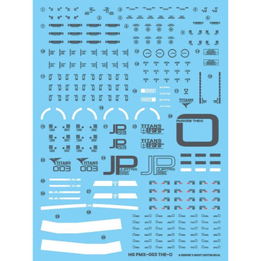 G-Rework CD-H36 Premium Decal for HG Pmx-003 The-O